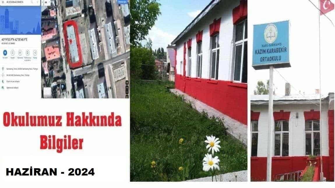 OKULUMUZ HAKKINDA BİLGİLER / HAZİRAN-2024